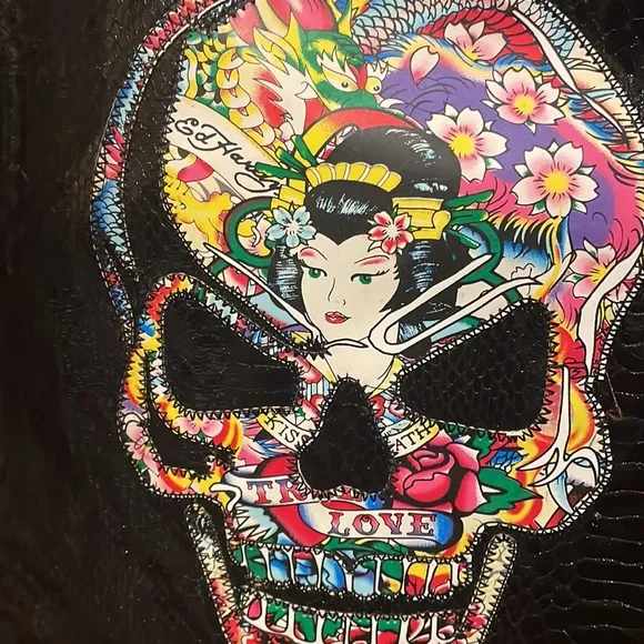 VINTAGE Ed hardy tote - Picture 6 of 7